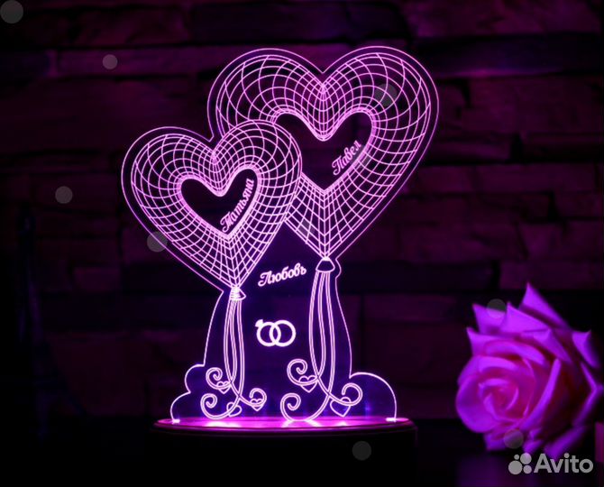 Детский светильник ночник в подарок