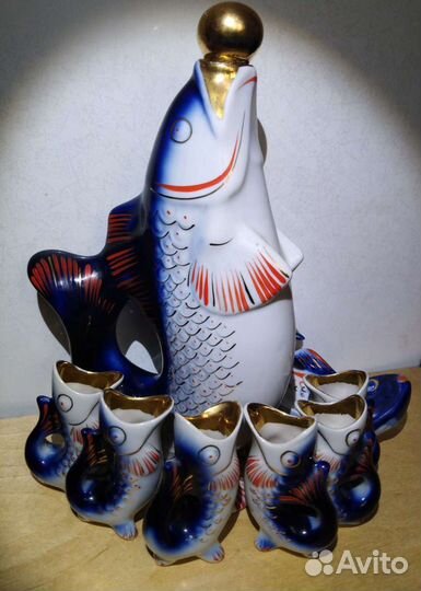 Сервиз Рыбки СССР