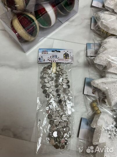 Елочные игрушки новые