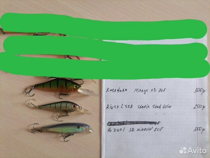 Воблеры бу