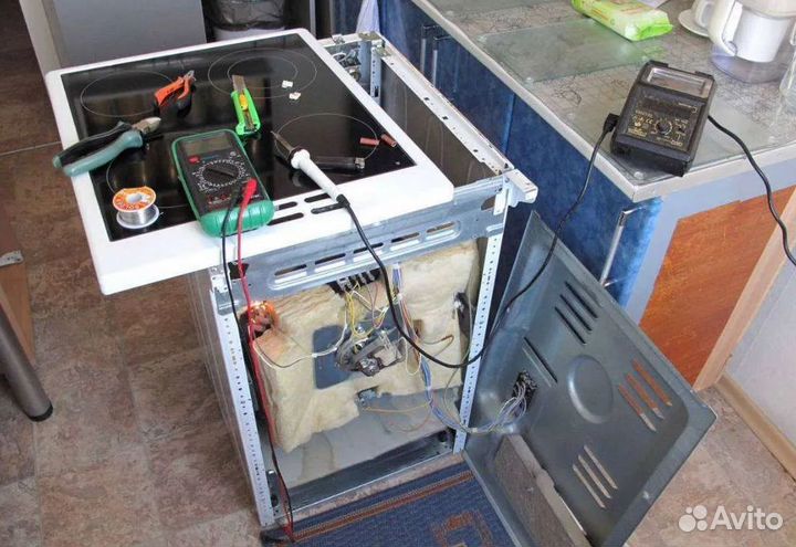 Ремонт варочных панелей и индукционных плит