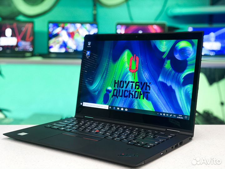 Сенсорный Lenovo Yoga G3 i7-8650U 16/512 QHD IPS