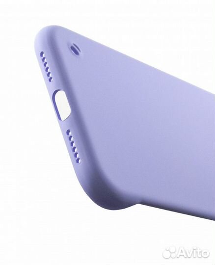 Чехол для Apple iPhone 11, пластик, фиолетовый (на