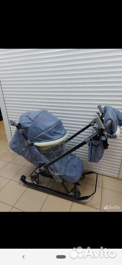 Санки коляска Ника 7-8 классик