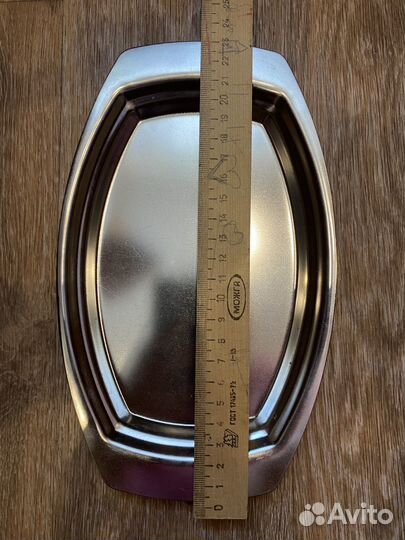 Тарелка металлическая