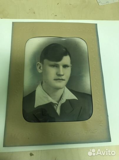 Старинное фото и паспарту