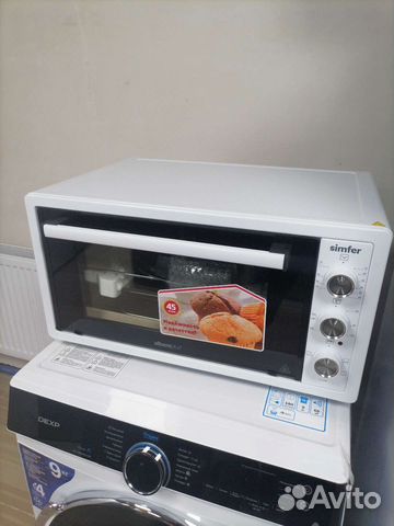 Мини печь новая большая 45 литров