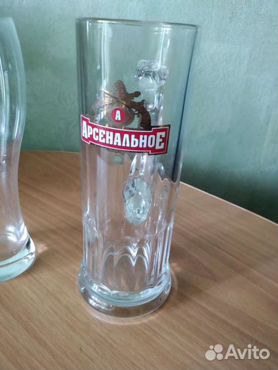 Бокалы пивные 0,5л 2 шт