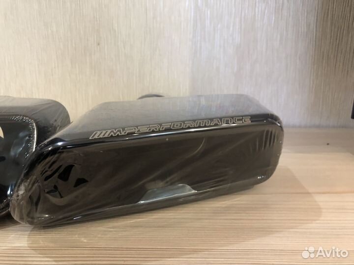 Насадки bmw g30 m performance с накладками