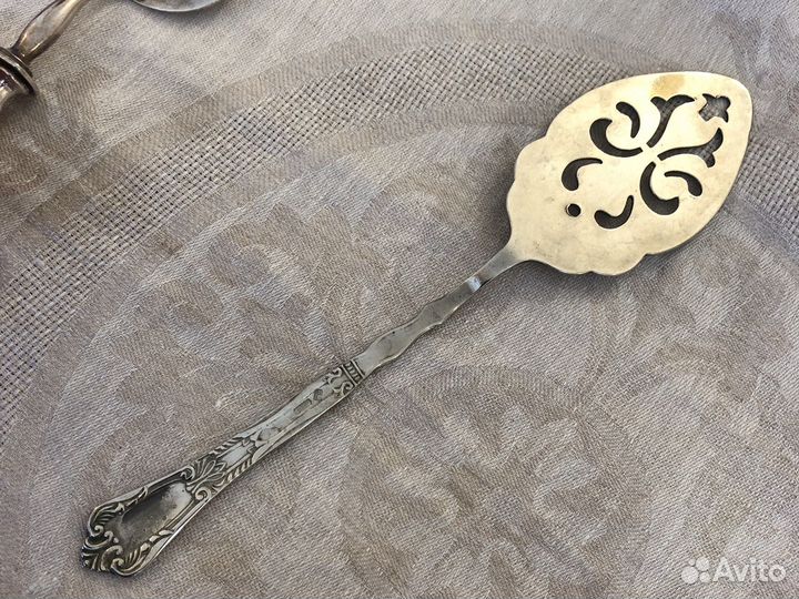 Лопатка для торта мельхиор