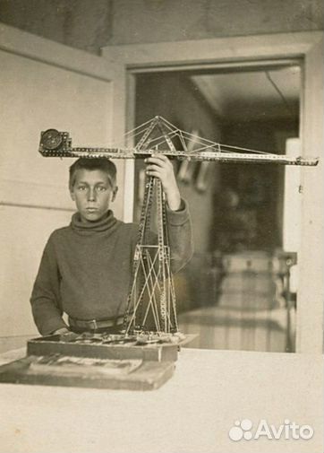 Металло - Конструктор №0 1939 г. Полный комплект