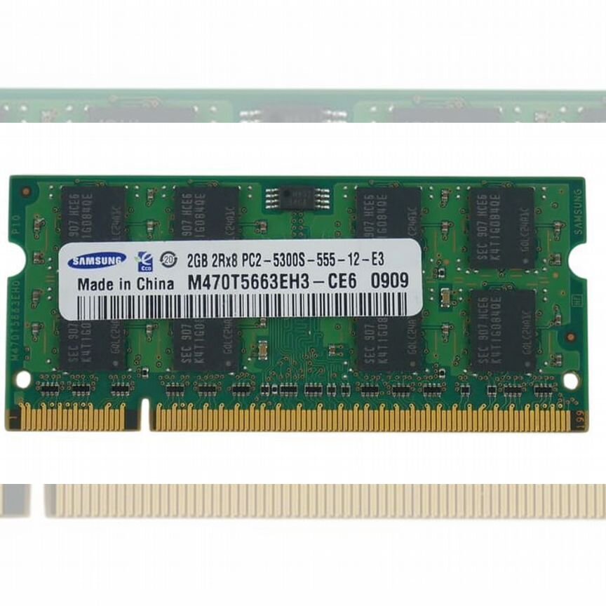 [M470T5663EH3-CE6] Оперативная Память Samsung 2gb M470t5663eh3-Ce6