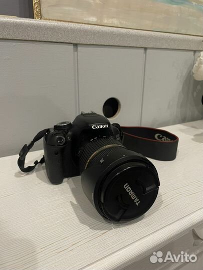 Зеркальный фотоаппарат canon 600d