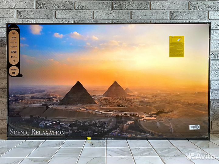 Новый SMART TV 4K Телевизор 43