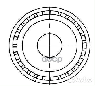 Ролик привод. ремня для а/м Mercedes GLC (X253)