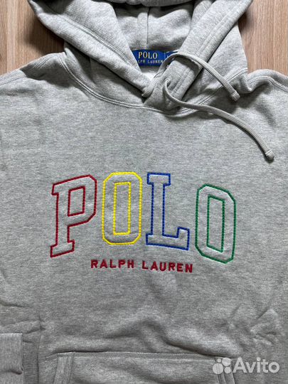 Худи polo ralph lauren andover heather