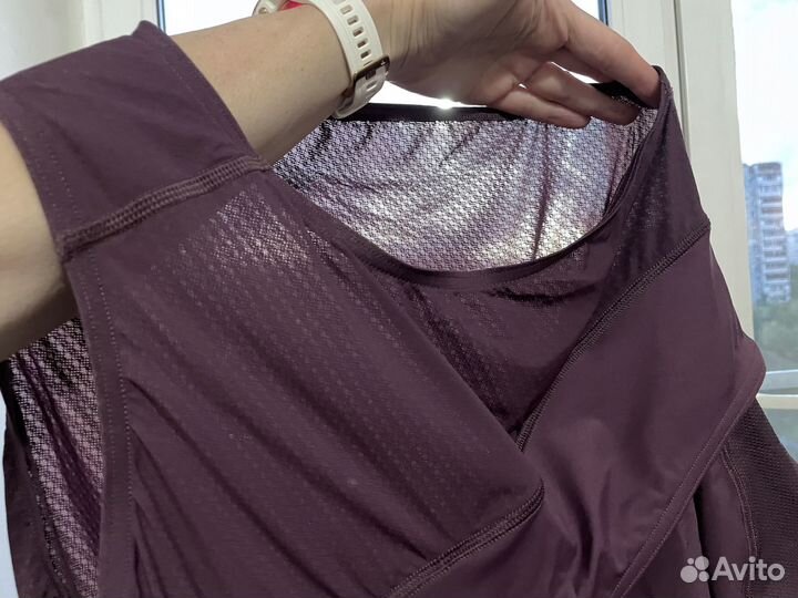 Шорты для спорта женские. Размер 52. Цвет сливовый