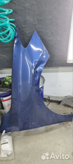 Крыло правое vw polo liftback