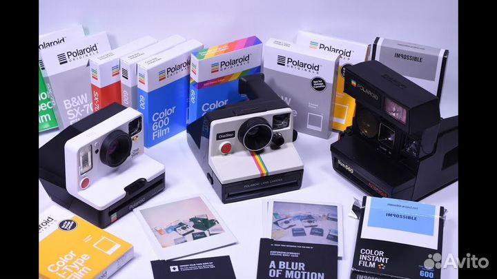 Картридж кассета polaroid Originals 600 White Fram