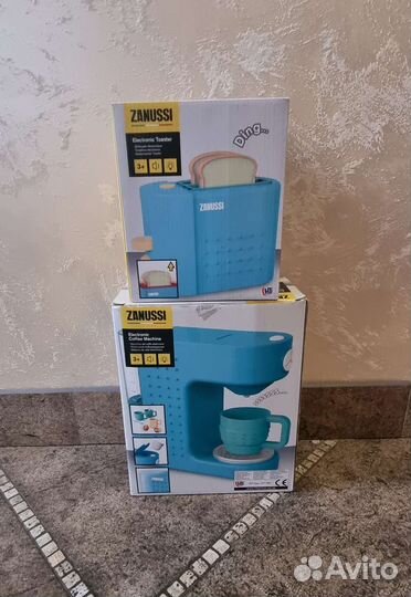 Детская кофемашина и тостер Zanussi