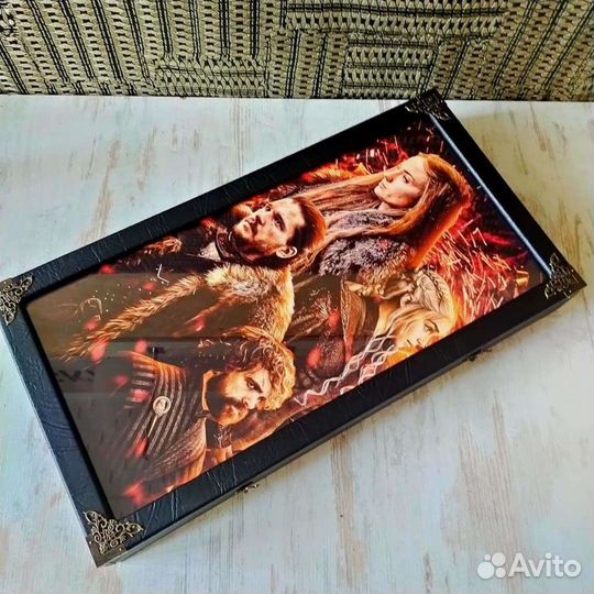 Нарды из стекла