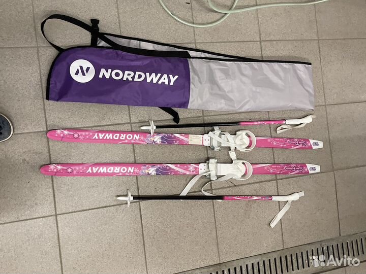 Комплект лыжный детский Nordway Snow Princess soft