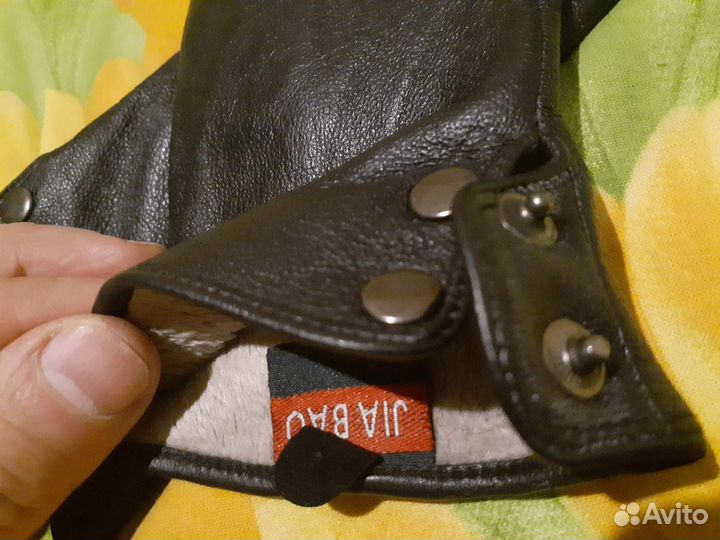 Перчатки Нат.Кожа Варежки Шерсть Женские Новые