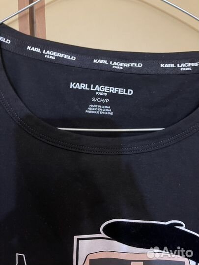 Платье Karl Lagerfeld S черное