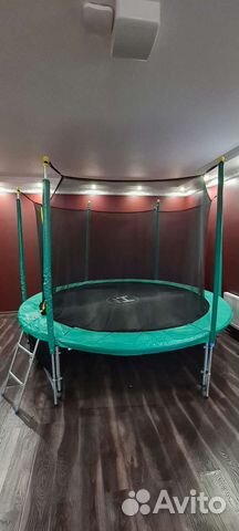 Батут с сеткой