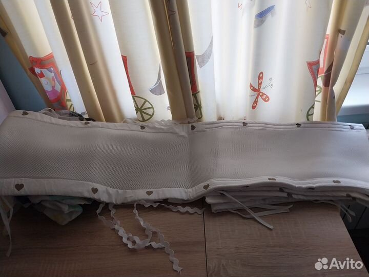 Бортики в детскую кроватку