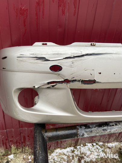 Передний бампер на дэу матиз