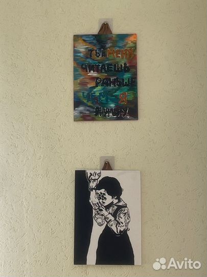 Интерьерная картина ручная работа