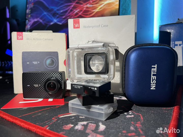 Экшн камера xiaomi yi 4k +