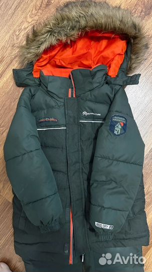 Зимняя куртка и штаны для мальчика 116