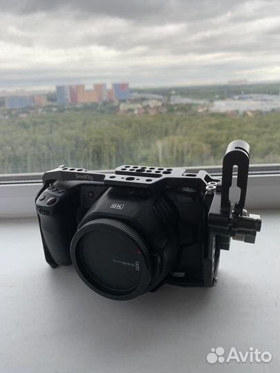 Blackmagic pocket cinema camera 6k + клетка