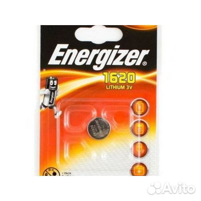Элемент питания Energizer 1620 BL-1