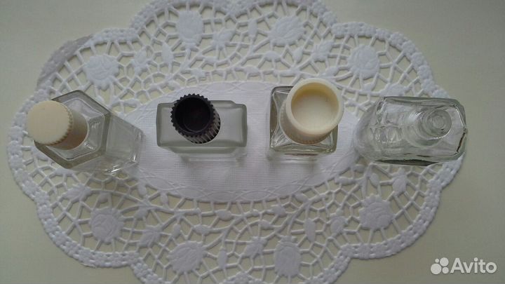 Флаконы из-под советских духов