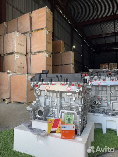 Новый двигатель(мотор) Hyundai Solaris/Kia Rio 3