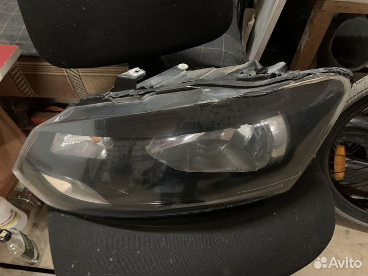Фара передняя левая на volkswagen polo