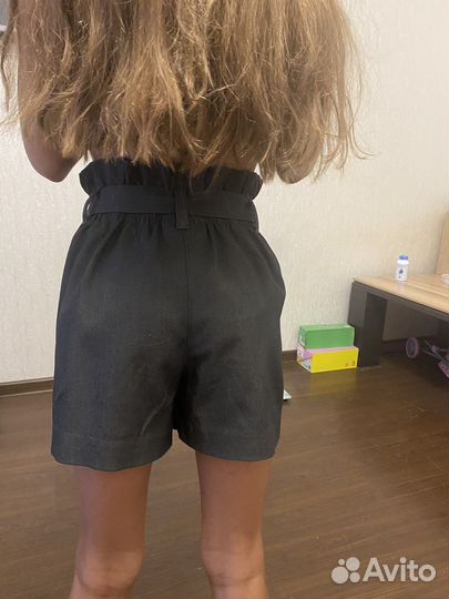 Шорты школьные серые для девочки