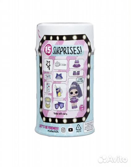 Кукла L.O.L. Surprise Hairgoals 2.0 в непрозрачной