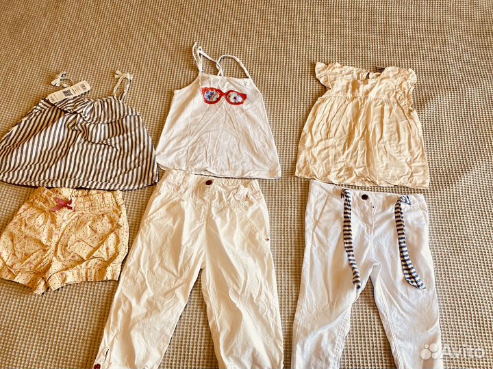 Пакет летней одежды для девочки 92