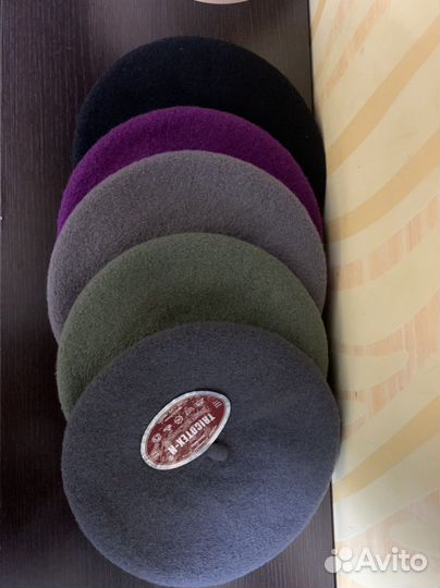 Береты шерстяные