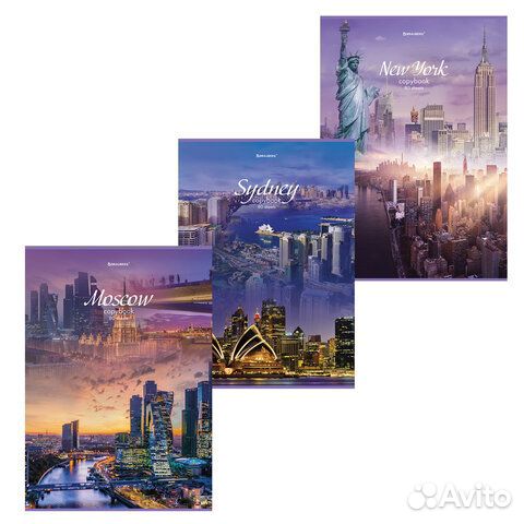 Тетрадь А4, 80 л., brauberg, скоба, клетка, обложк