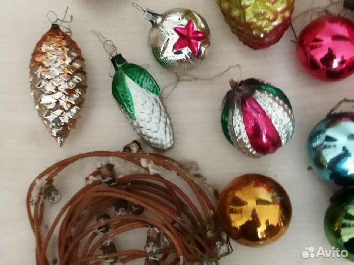 Елочные игрушки СССР