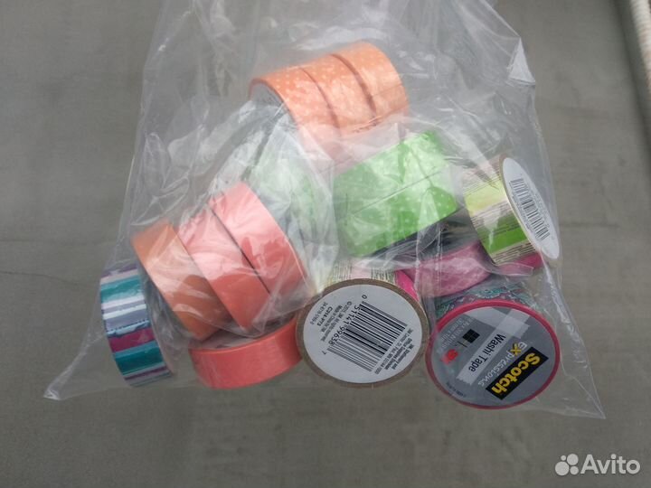 Washi Scoth для декорирования / скрапбукинга