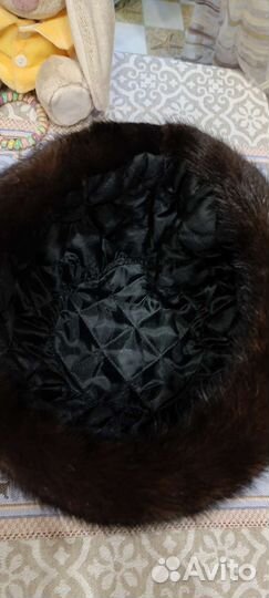 Норковая шапка