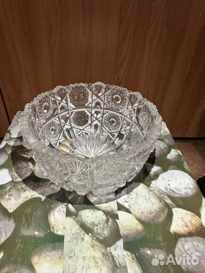 Хрустальная ваза