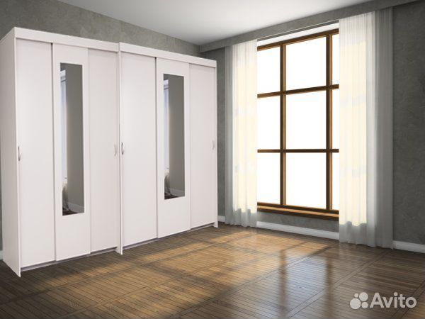 Шкаф купе новый 2.6м
