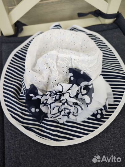 Новые пляжные шляпки-панамы для девочек